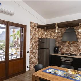 3 bedroom villa with pool & sea views, Cornino, sleeps 6-7